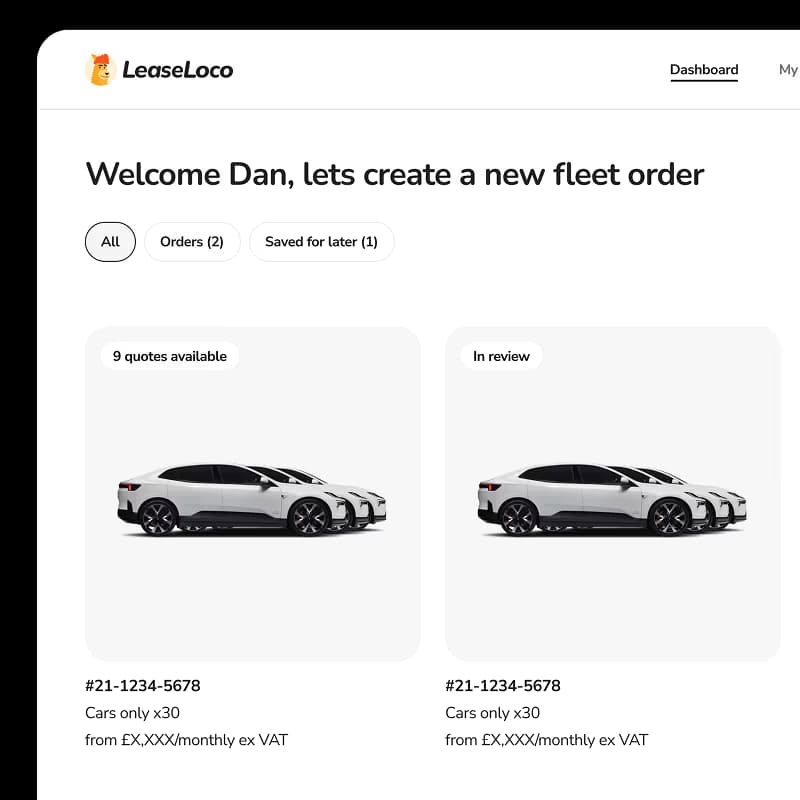 Compare quotes screenshot